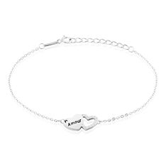 Bracelet Argent Blanc Talulla Oxydes De Zirconium - Bracelets chaînes Femme | Marc Orian