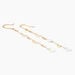 Boucles D'Oreilles Pendantes Lateefah Or Jaune Nacre - Boucles d'oreilles pampille Femme | Marc Orian