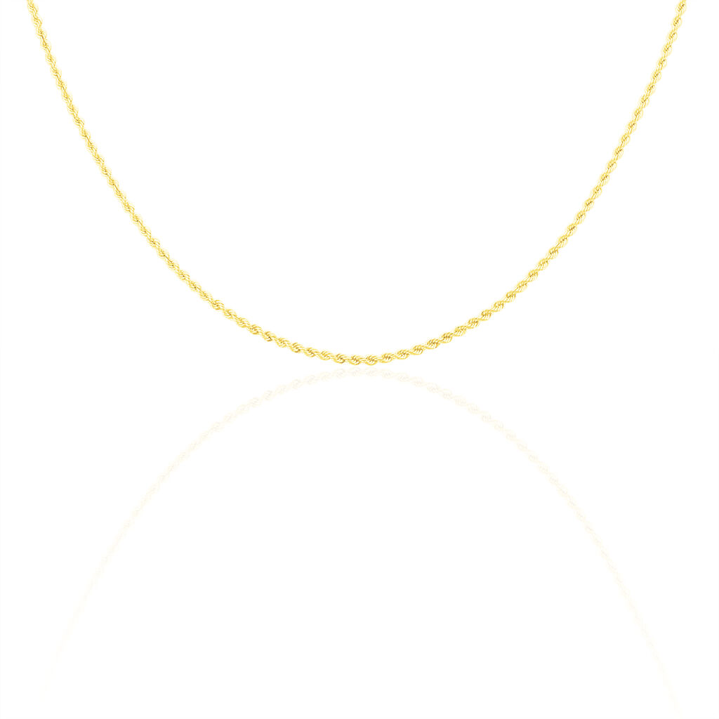 Collier Jerry Maille Corde Or Jaune - Chaines Femme | Marc Orian