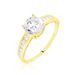 Bague Tatjana Or Jaune Oxyde De Zirconium - Solitaires Femme | Marc Orian