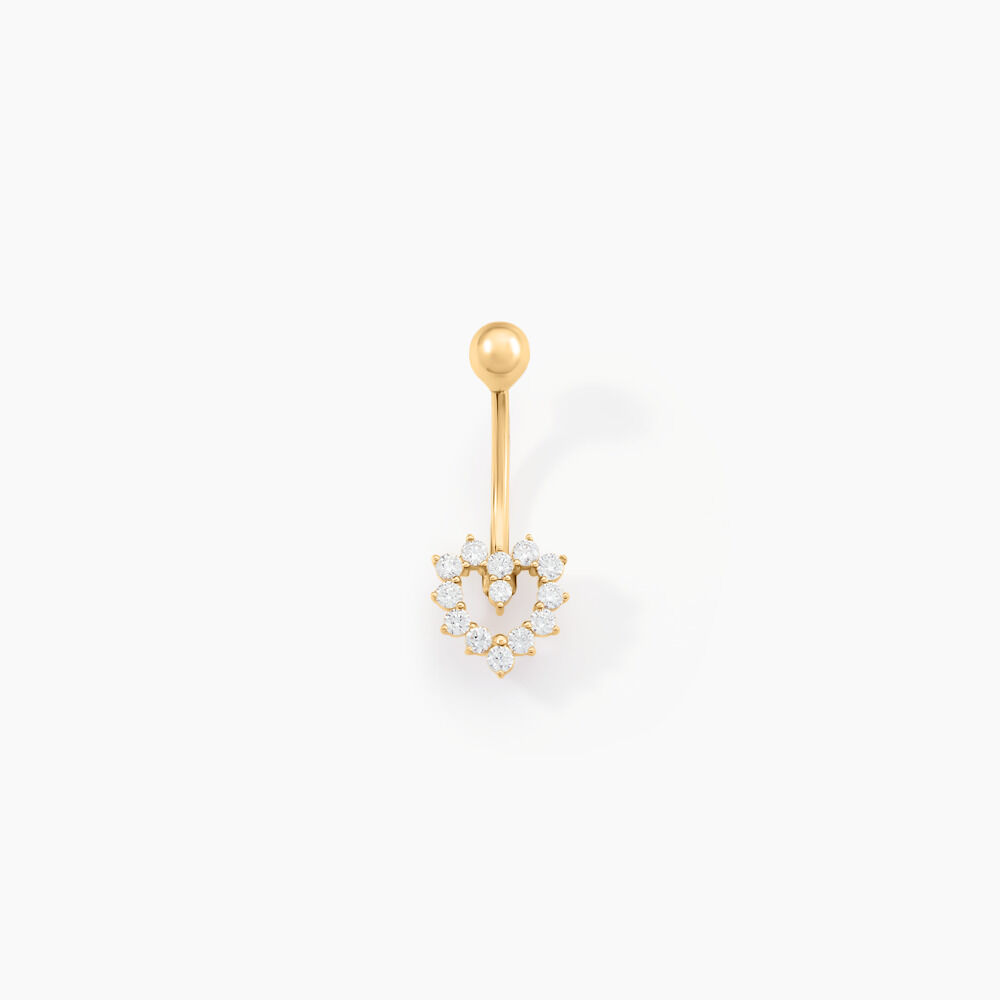 Piercing Norris Or Jaune Oxyde De Zirconium - Piercing Nombril Femme | Marc Orian