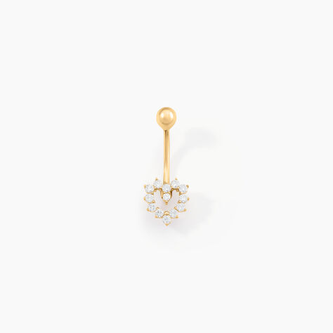 Piercing Norris Or Jaune Oxyde De Zirconium - Piercing Nombril Femme | Marc Orian
