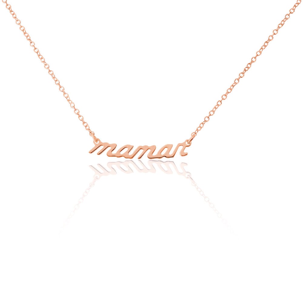 Collier Mendi Argent Rose - Colliers fantaisie Femme | Marc Orian