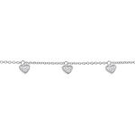 Bracelet Anasse Argent Blanc Oxyde De Zirconium - Bracelets fantaisie Femme | Marc Orian