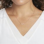 Collier Amita Argent Rose Oxyde De Zirconium - Colliers avec pierres Femme | Marc Orian