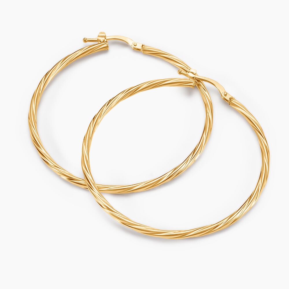 Cr&eacute;oles Youri Or Jaune - Cr&eacute;oles Femme | Marc Orian