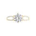 Bague Solitaire Alexendra Or Jaune Oxyde De Zirconium - Solitaires Femme | Marc Orian