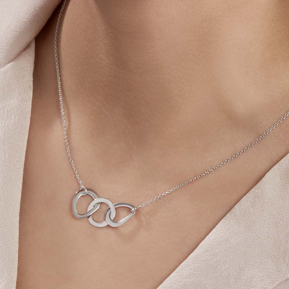 Collier Joy Argent Blanc - Colliers Femme | Marc Orian