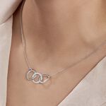 Collier Joy Argent Blanc - Colliers fantaisie Femme | Marc Orian