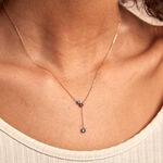 Collier Amaranta Or Jaune Topaze Am&eacute;thyste - Colliers avec pierres Femme | Marc Orian