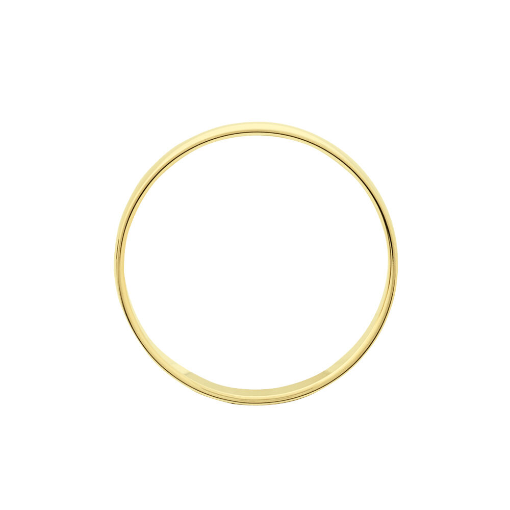 Alliance Ruban Bombe Or Jaune - Alliances classiques Famille | Marc Orian