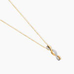 Collier Nucia Or Jaune Diamant - Colliers avec pierres Femme | Marc Orian
