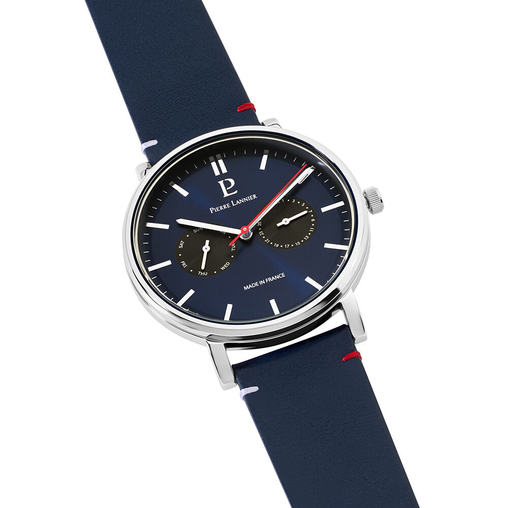Montre Pierre Lannier Essential Bleu - Montres &eacute;tanches Homme | Marc Orian