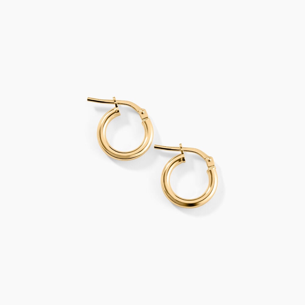 Cr&eacute;oles Verania Argent Dor&eacute; A L'Or 750/1000 - Cr&eacute;oles Femme | Marc Orian