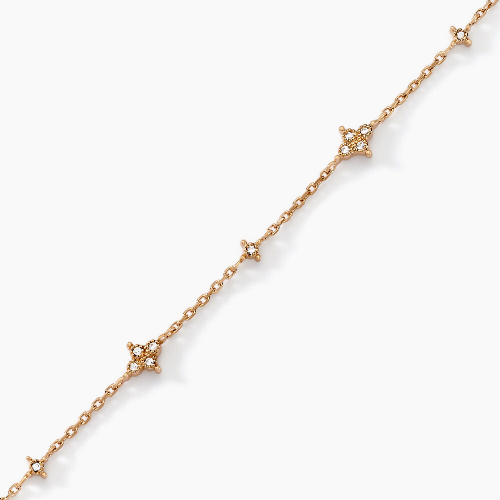 Bracelet Ziha Plaqu&eacute; Or Jaune Oxyde De Zirconium - Bracelets cha&icirc;nes Femme | Marc Orian