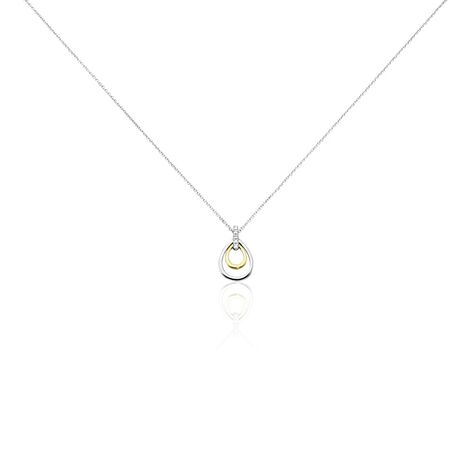 Collier Mariabella Or Bicolore Diamant Blanc - Colliers Femme | Marc Orian