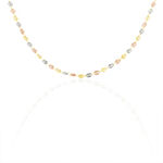 Collier Dami Maille Grain De Cafe Or Tricolore - Chaines Femme | Marc Orian