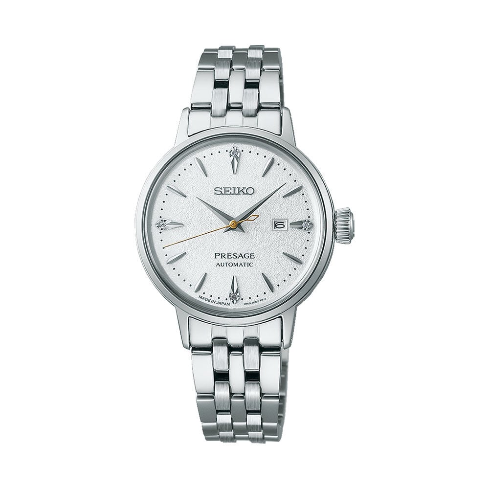 Montre Seiko Presage Cocktail Blanc - Montres automatiques Femme | Marc Orian