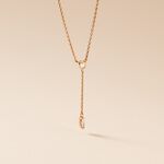 Collier Kenta Argent Rose Oxyde De Zirconium - Colliers avec pierres Femme | Marc Orian