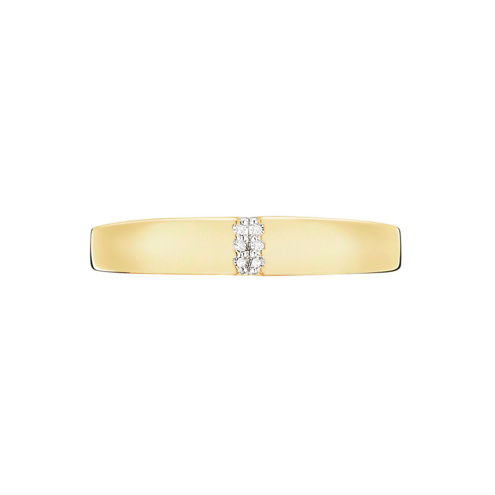 Bague Soha Or Jaune Diamant - Parures de mariage Femme | Marc Orian