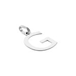Pendentif Ionia Lettre Or Blanc - Pendentifs Famille | Marc Orian