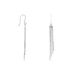 Boucles D'oreilles Pendantes Freja Argent Blanc - Pendantes Femme | Marc Orian