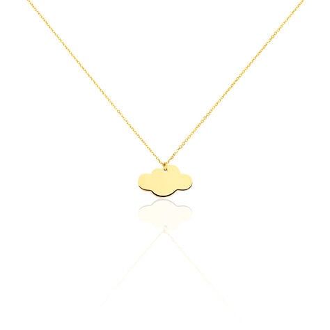 Collier Helenia Nuage Gravable Or Jaune - Colliers ete Enfant | Marc Orian