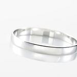 Alliance Isidorius Ruban Bombe Or Blanc - Alliances personnalis&eacute;es Famille | Marc Orian