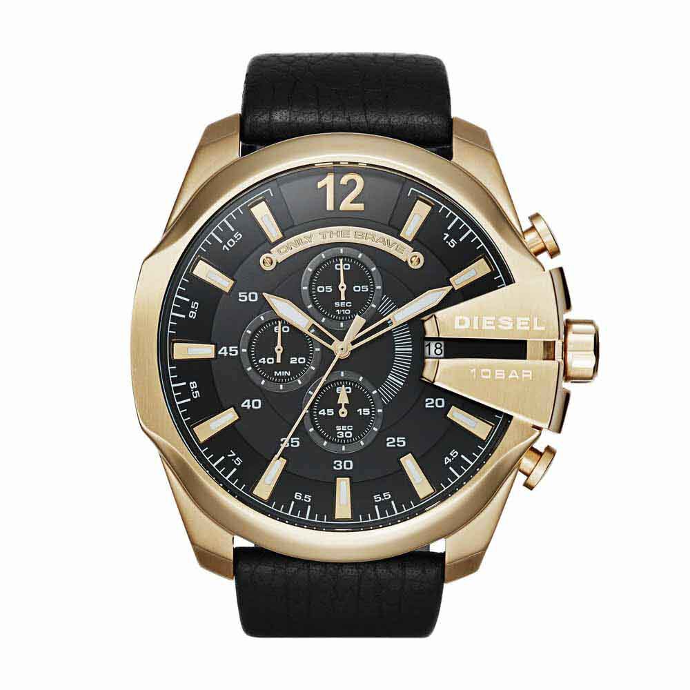 Montre Diesel Mega Chief Noir - Montres étanches Homme | Marc Orian