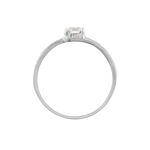 Bague Armelle Or Blanc Oxyde - Solitaires Femme | Marc Orian