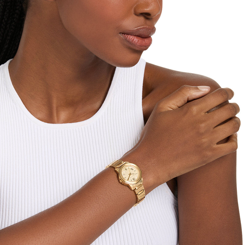 Montre Michael Kors Prescott Dor&eacute; - Montres &eacute;tanches Femme | Marc Orian