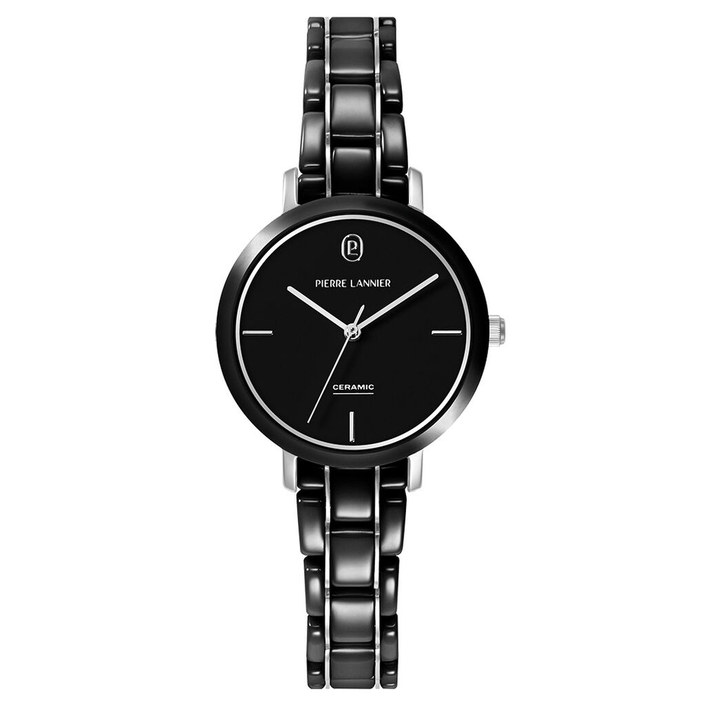 Montre Pierre Lannier Ceramic Noir - Montres étanches Femme | Marc Orian