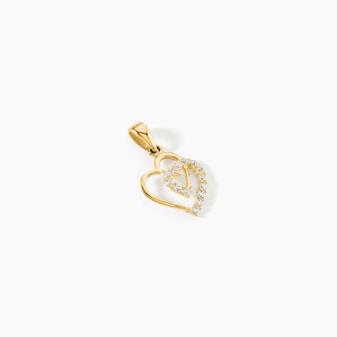 Pendentif Ivena Or Jaune Oxyde De Zirconium - Pendentifs Femme | Marc Orian