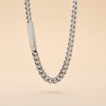 Collier Jourdan Olympe Acier Blanc - Colliers Homme | Marc Orian