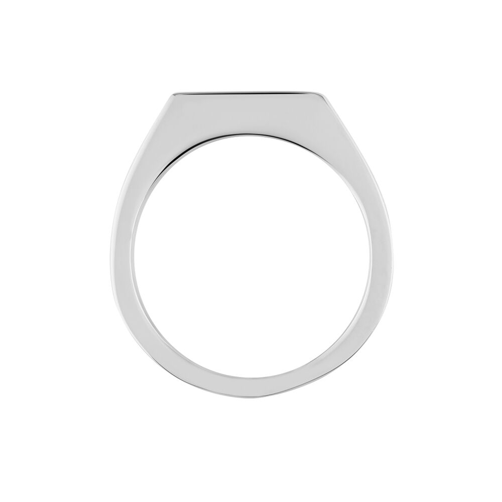 Bague Phebus Him Auxence Acier Blanc - Bijoux personnalisés Homme | Marc Orian