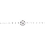 Bracelet Jaclyn Argent Blanc Oxyde De Zirconium - Bracelets fantaisie Femme | Marc Orian