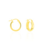 Cr&eacute;oles Vickie Or Jaune - Cr&eacute;oles Femme | Marc Orian