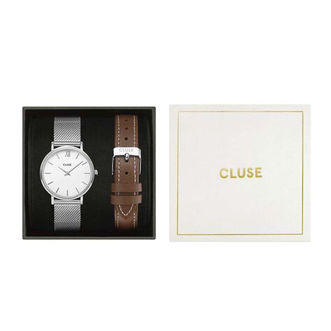 Coffret Montre Cluse Minuit Blanc - Coffrets de montres Femme | Marc Orian