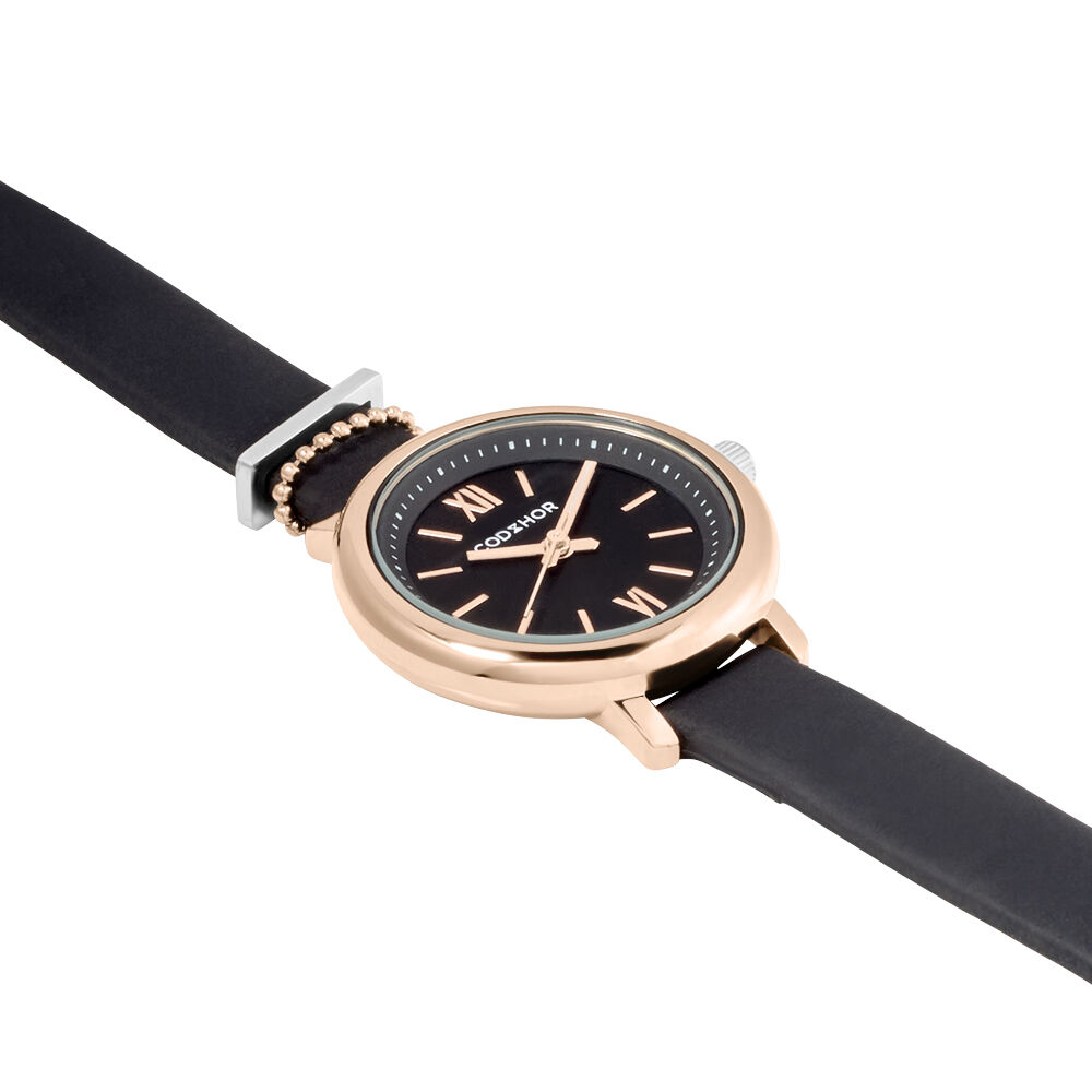 Montre Codhor N&eacute;rine Noir - Montres classiques Femme | Marc Orian
