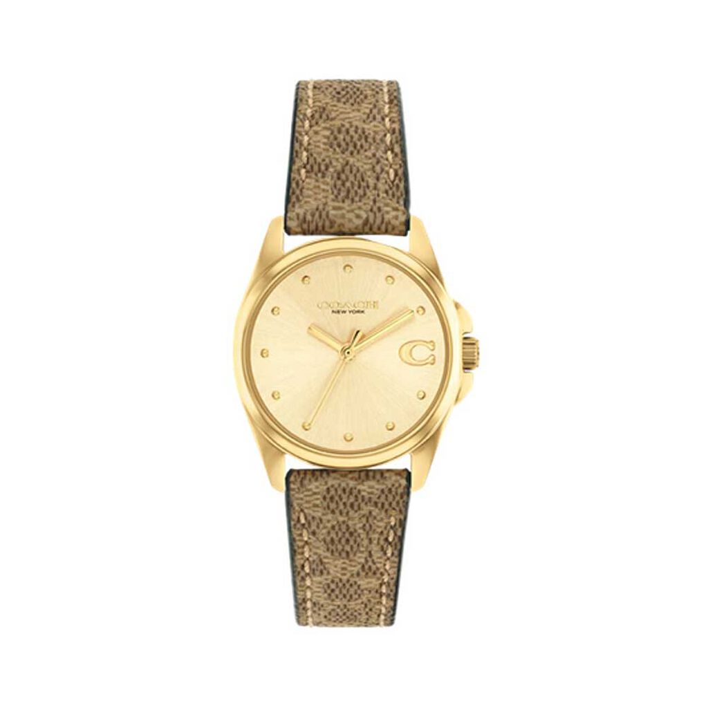 Montre Coach Greyson Dor&eacute; - Montres &eacute;tanches Femme | Marc Orian