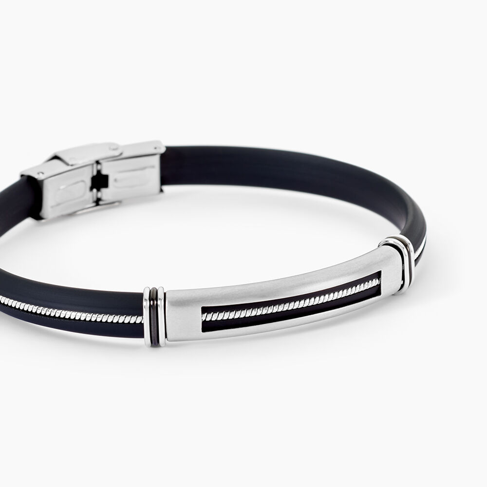 Bracelet Ellis Acier Blanc - Bracelets chaînes Homme | Marc Orian
