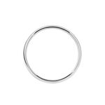 Alliance Annaic Ruban Plat Or Blanc - Alliances personnalis&eacute;es Famille | Marc Orian