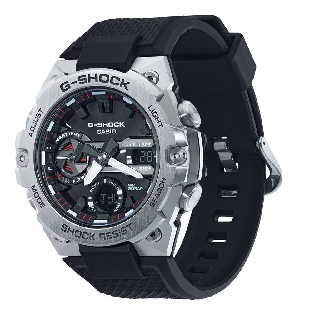 Montre Hybride Casio G-shock G-steel Noir - Montres connectées Homme | Marc Orian