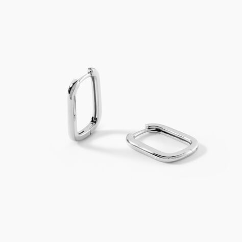 Cr&eacute;oles Carlota Argent Blanc - Cr&eacute;oles Femme | Marc Orian