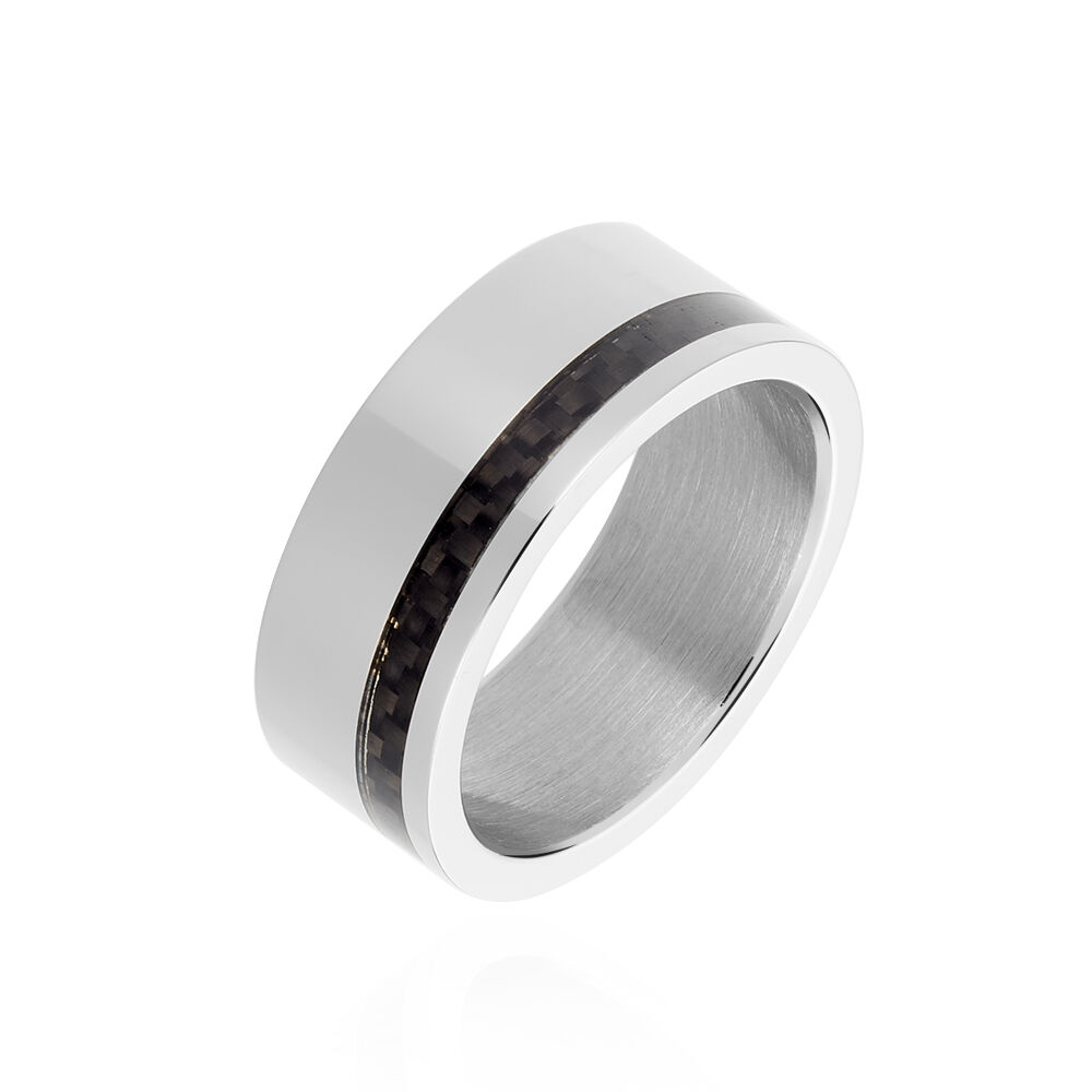 Bague Acier Bicolore - Bagues Homme | Marc Orian