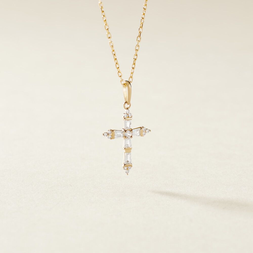 Pendentif Or Jaune Neottie Oxydes - Pendentifs Femme | Marc Orian