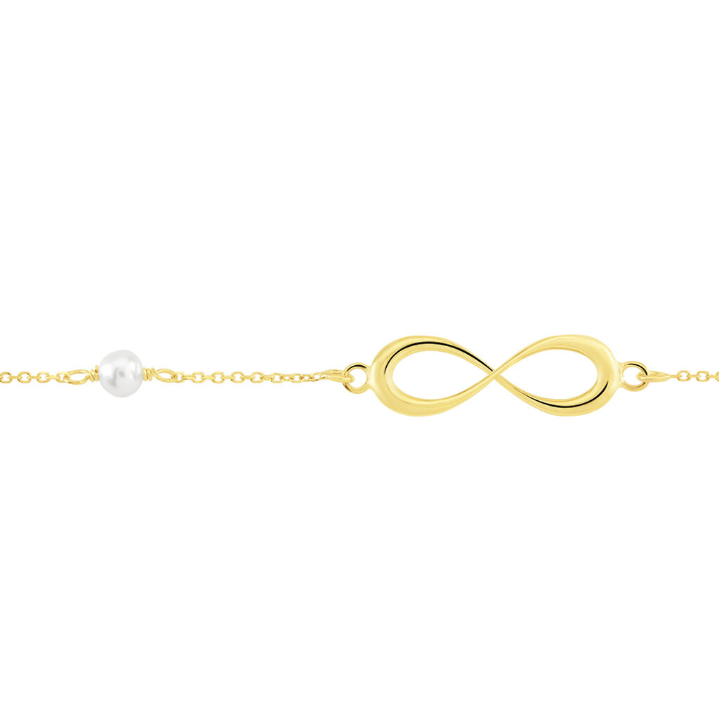 Bracelet Illenia Or Jaune Perle De Culture - Bracelets chaînes Femme | Marc Orian