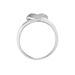 Bague Kim-ly Argent Blanc - Bagues grosses Femme | Marc Orian