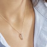 Collier Nucia Or Jaune Diamant - Colliers avec pierres Femme | Marc Orian