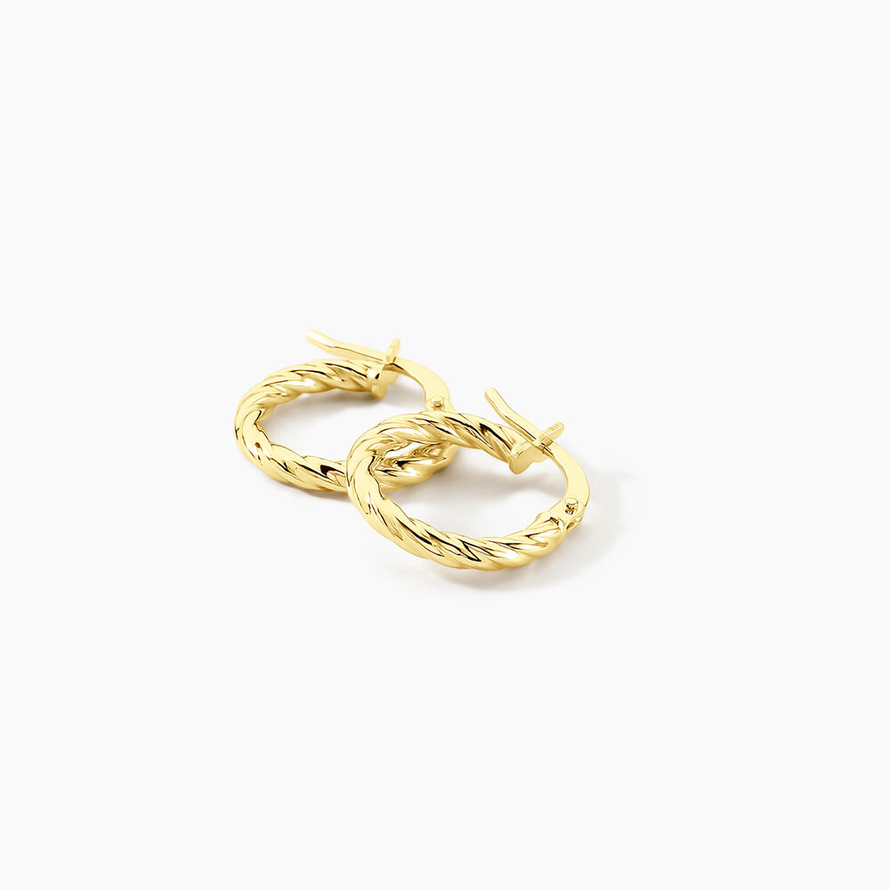 Cr&eacute;oles Bartimee Or Jaune - Cr&eacute;oles Femme | Marc Orian